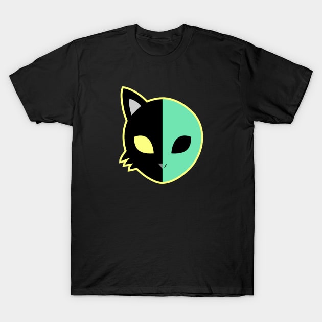 alien cat T-Shirt by aye_artdg